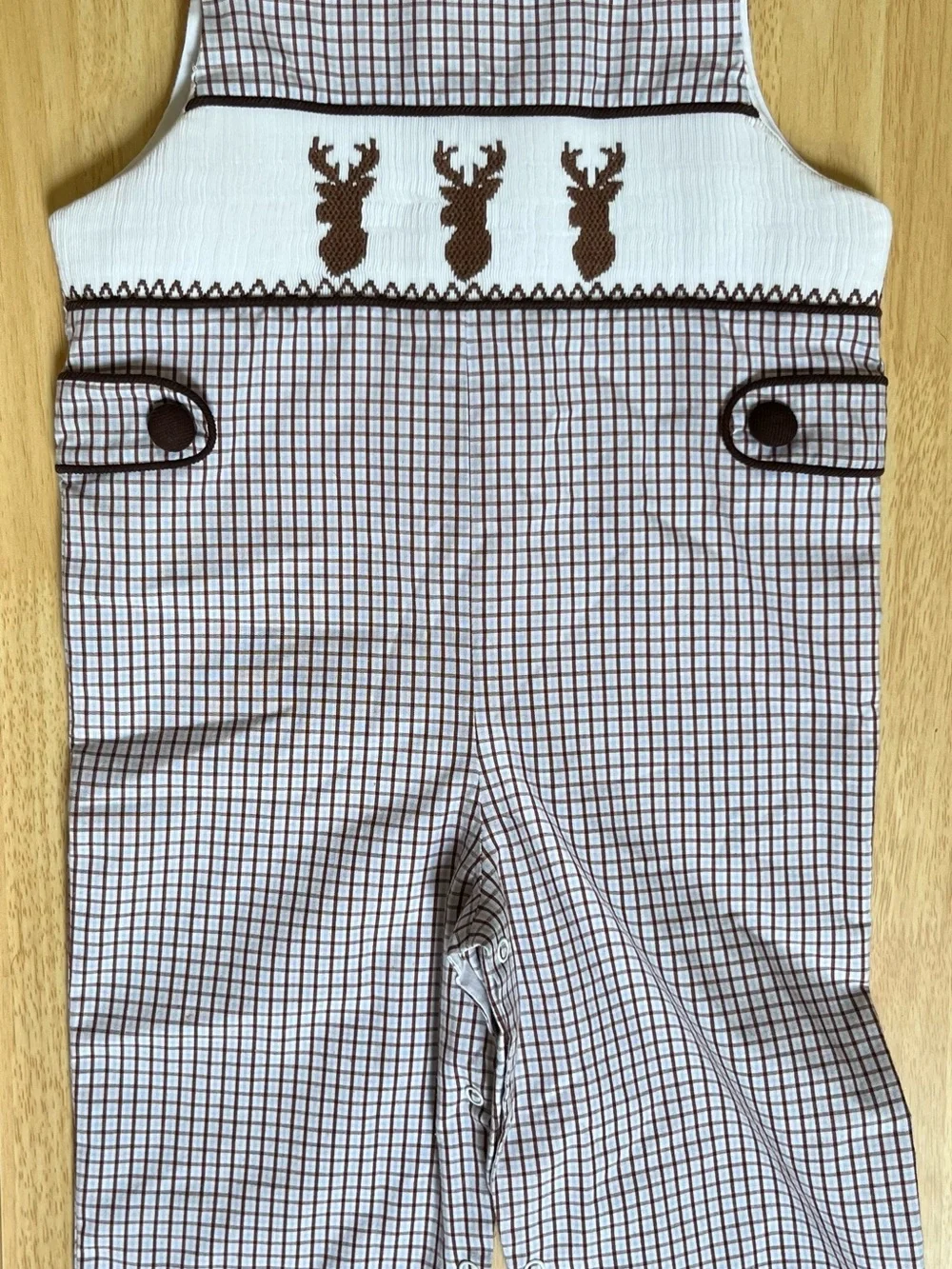 Boys smocked outfit